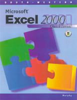 Microsoft Excel 2000: Quicktorial 0538688556 Book Cover
