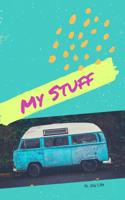 My Stuff: An internet password organizer and information storage book 1081513292 Book Cover