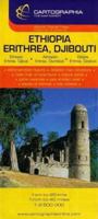 Mapa Cartographia Ethiopia, Eritrea y Djibouti 9633525063 Book Cover