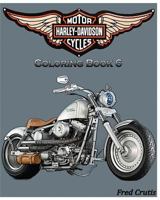 Motor: Harley-Davidson Coloring Book 6: Design Coloring Book 1541083067 Book Cover
