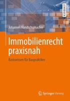 Immobilienrecht Praxisnah: Basiswissen Fur Planer 3658022779 Book Cover