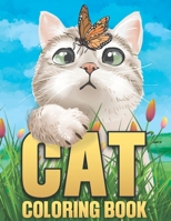 cat coloring book: Cat coloring pages, Cats coloring book for adults, boys and girls, kids, children of all ages B095GLQ52D Book Cover