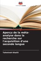 Aperçu de la méta-analyse dans la recherche sur l'acquisition d'une seconde langue 6207355652 Book Cover