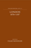 English Episcopal Acta 0197261795 Book Cover