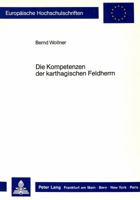 Die Kompetenzen Der Karthagischen Feldherrn 3820401113 Book Cover