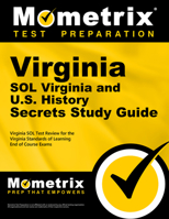 Virginia Sol Virginia and U.S. History Secrets Study Guide: Virginia Sol Test Review for the Virginia Standards of Learning End of Course Exams 1630947636 Book Cover