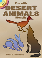 Fun With Desert Animals Stencils 0486293246 Book Cover