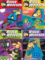 The Rider Woofson Collection: The Case of the Missing Tiger's Eye; Something Smells Fishy; Undercover in the Bow-Wow Club; Ghosts and Goblins and Ninja, Oh My! 1481476769 Book Cover