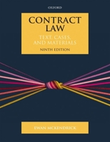 Contract Law: Text, Cases, and Materials 019885529X Book Cover