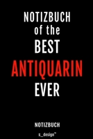 Notizbuch f�r Antiquarin: Originelle Geschenk-Idee [120 Seiten kariertes blanko Papier] 1695354850 Book Cover