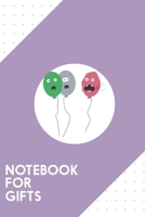 Notebook for Gifts: Dotted Journal with Ruptured balloon Design - Cool Gift for a friend or family who loves decoration presents! | 6x9" | 180 White ... Brainstorming, Journaling or as a Diary 169100698X Book Cover