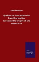Quellen Zur Geschichte Des Investiturstreites 3846024635 Book Cover