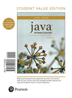 Java Software Solutions: Foundations of Program Design