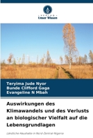 Auswirkungen des Klimawandels und des Verlusts an biologischer Vielfalt auf die Lebensgrundlagen: Ländliche Haushalte in Nord-Zentral-Nigeria (German Edition) 6208784549 Book Cover