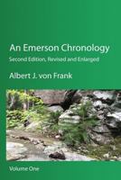 An Emerson Chronology (G.K. Hall Reference Series) 151422920X Book Cover
