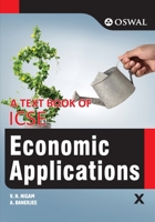 Economic Applications: Textbook for ICSE Class 10 9389937965 Book Cover
