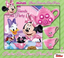 Disney Junior Minnie Mouse - Best Friends Tea Party: Tea for Two Story Time Set - PI Kids 150374048X Book Cover