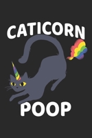 Caticorn Poop: Cat Unicorn Notebook Blank Dot Grid Caticorn Journal dotted with dots 6x9 120 Pages Checklist Record Book Take Notes Gift Planner Paper Men Women Kids Christmas Gift for Pet Owner Anima 1700626728 Book Cover