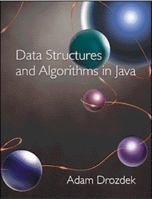 Data Structures and Algorithms in Java 0534376681 Book Cover