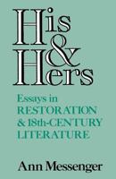 His and Hers: Essays in Restoration and Eighteenth Century Literature 0813153743 Book Cover