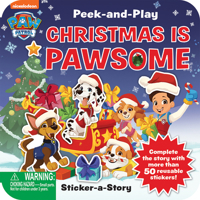 Paw Patrol Christmas Is Pawsome (Peek-And-Play) B0CWKBSH21 Book Cover