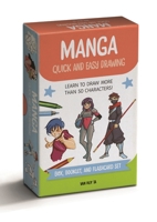 Manga Quick and Easy Drawing Deck: Learn to Draw More than 50 Characters! 1446314758 Book Cover