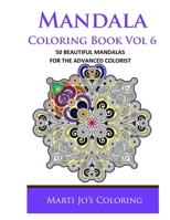 Mandala Coloring Book Vol 6 1500448710 Book Cover
