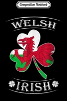 Composition Notebook: Welsh Irish Flag of Wales Journal/Notebook Blank Lined Ruled 6x9 100 Pages 1661696538 Book Cover