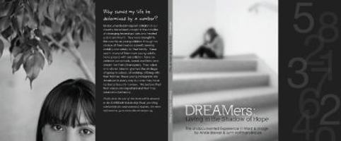 DREAMers: Living in the Shadow of Hope, The Undocumented Experience in Word & Image 0988192403 Book Cover