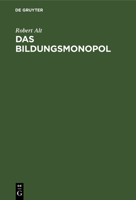Das Bildungsmonopol 3112612299 Book Cover