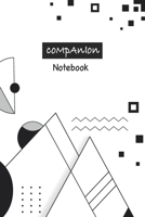 Companion Notebook: Designer Notebook: Wide Ruled Lined Paper Notebook Journal: Designer Workbook for Writing Notes 1674621132 Book Cover