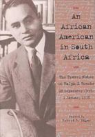 An African American in South Africa: The Travel Notes of Ralph J. Bunche, 28 September 1937-1 January 1938 0821413945 Book Cover