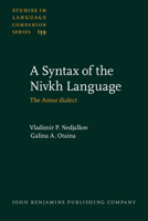 A Syntax of the Nivkh Language 9027206066 Book Cover