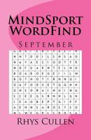 MindSport WordFind September 1985768410 Book Cover