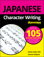 Japanese Character Writing for Dummies 1119475430 Book Cover