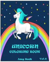 Unicorn: Coloring Book with Fun, and Relaxing (Dover Coloring Books) 171758537X Book Cover