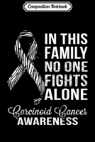 Composition Notebook: Carcinoid Cancer Awareness Ribbon Zebra Ribbon Journal/Notebook Blank Lined Ruled 6x9 100 Pages 1704248795 Book Cover
