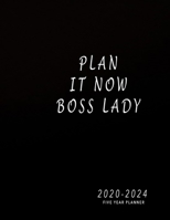 2020-2024 Five Year Planner: 2020-2024 Monthly Planner 8.5 x11 60 Months Calendar Featuring 2020-2024 Calendar Weekly Planner Monthly Schedule ... Schedule Organizer Notebook Journal For All) 1693032872 Book Cover