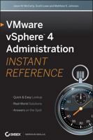 VMware vSphere 4 Administration: Instant Reference 0470520728 Book Cover