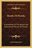 Shrubs of Florida 0548485585 Book Cover