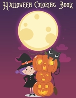 Halloween Coloring Book: Halloween coloring books for kids ages 3-4-5-6-7-8-9-10. Halloween gifts for Son, Daughter. Kids Halloween craft. Halloween crafts for kids. (Halloween gifts for children) B08HTM7VBH Book Cover