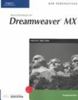 New Perspectives on Dreamweaver MX, Comprehensive 0619020776 Book Cover