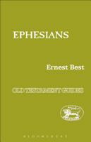 Ephesians: A Critical and Exegetical Commentary (International Critical Commentary Series) 185075716X Book Cover