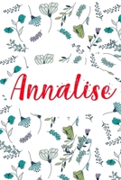 Annalise: ⭐ 6x9 Lined notebook Journal 120 pages Personalized Gift for Annalise Perfect for Gift Colleague, Friends, Mom, GF Gift for Valentine's Day Present Birthday It'sAnnalise Thing You Wouldn't U 166187018X Book Cover