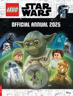 Legoâ(r) Star Warsâ"[ Official Annual 2025 (with Yoda Minifigure and Lightsaber) 1837250111 Book Cover