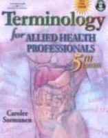 Terminology for Allied Health Professionals/Book and Disk 1428376348 Book Cover