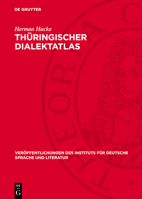 Thüringischer Dialektatlas: [Text] 3112749944 Book Cover