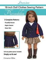 Liberty Jane 18 Inch Doll Clothes Pattern Euro Libby: Piccadilly 1548476145 Book Cover