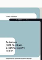 Bedeutung nicht-flüchtiger Geschmacksstoffe in Bier 3833406933 Book Cover