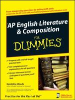 AP English Literature & Composition For Dummies (For Dummies (Language & Literature)) 0470194251 Book Cover